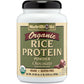 NutriBiotic Certified Organic Rice Protein Vanilla, 1 Lb. 5 Oz | Low Carbohydrate Vegan Protein Powder | Raw, Certified Kosher & Keto Friendly | Made Without Chemicals, GMOs & Gluten | Easy to Digest