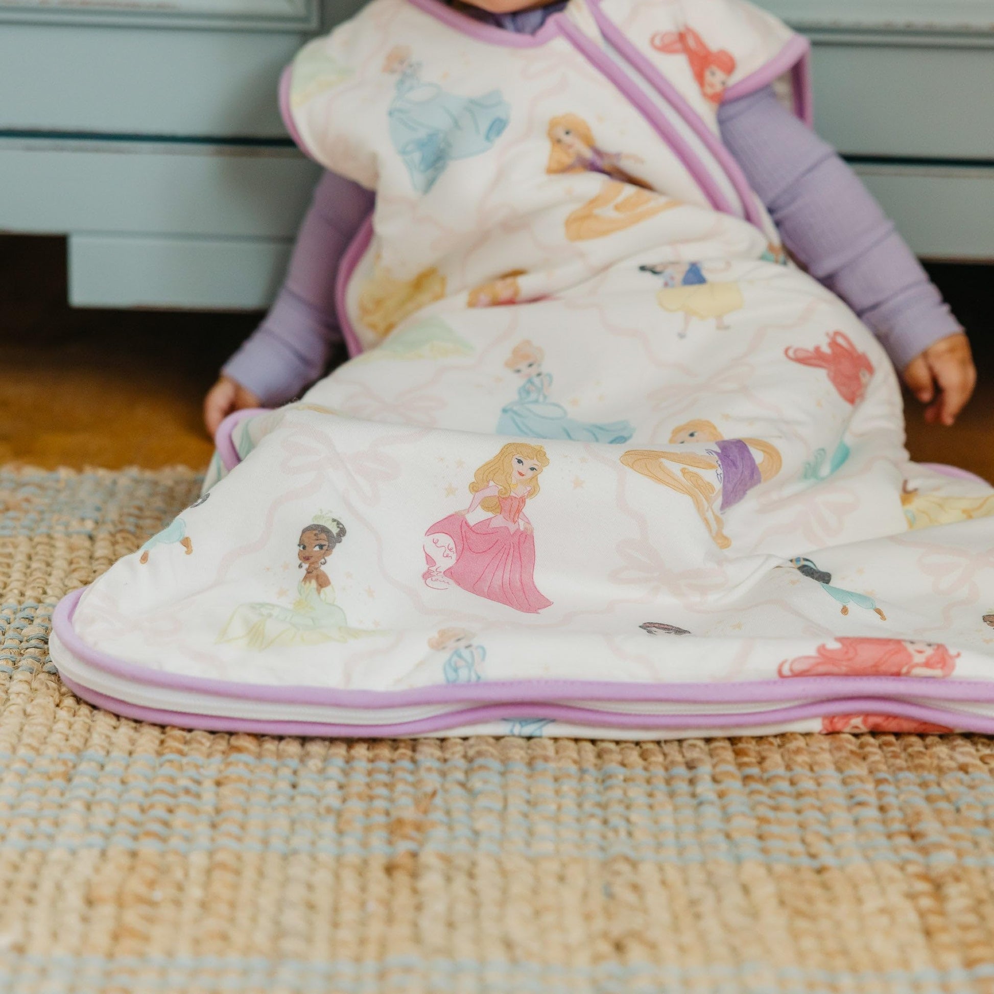 Buy now Copper Pearl Premium 3-Layer Knit Sleep Bag 1.0 TOG Disney Princess at indiglob india