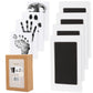Buy now Pearhead Newborn Baby Handprint and Footprint Kit - No Mess Clean-Touch Ink Pad With Impression Cards, Safe for Skin, Perfect Keepsake for Family, Acid-Free, Black Black 4-Pack at indiglob india