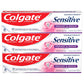 Colgate Whitening Toothpaste for Sensitive Teeth, Enamel Repair and Cavity Protection, Fresh Mint Gel, 6 Oz (Pack of 3)