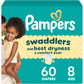 Pampers Baby Diapers - Swaddlers - Size 3, 168 Count, Ultra Absorbent Disposable Infant Diaper