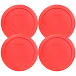 Buy now Pyrex 7201-PC 4-Cup Red Food Storage Replacement Lid (4-Pack) - Made in USA at indiglob india
