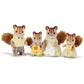 Calico Critters Pickleweeds Hedgehog Family - Set of 4 Collectible Doll Figures for Children Ages 3+