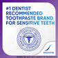 Sensodyne Rapid Relief Sensitive Toothpaste, Cavity Prevention and Sensitive Teeth Treatment - 3.4 Ounces
