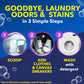 Buy now OxiClean Odor Blasters Versatile Odor and Laundry Stain Remover Powder, 3 lb at indiglob india