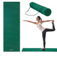 Gaiam Essentials Thick 2/5" (10mm) and Thin 1/4" (6mm) Yoga & Pilates, Fitness & Exercise Mat with Easy-Cinch Carrier Strap