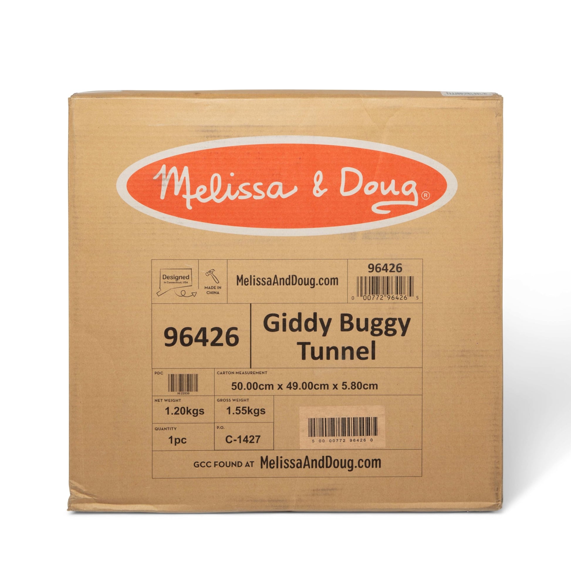Buy now Melissa & Doug Sunny Patch Giddy Buggy Crawl-Through Tunnel (E-Commerce Packaging) at indiglob india