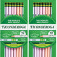 Buy now Ticonderoga Wood-Cased Pencils, Pre-Sharpened, #2 HB Soft, Neon Colors, 10 Count at indiglob india