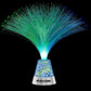 Buy now Playlearn 13” LED Fiber Optic Lamp - USB/Battery Powered – Color Changing Crystal Base – Fiber Optic Light Sensory Lamp at indiglob india