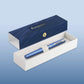 Waterman Allure Fountain Pen Blue Lacquer Fine Nib Blue Ink Gift Box