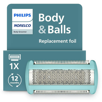 Philips Norelco Genuine Bodygroom Replacement Trimmer/Shaver Foil, BG2000/40