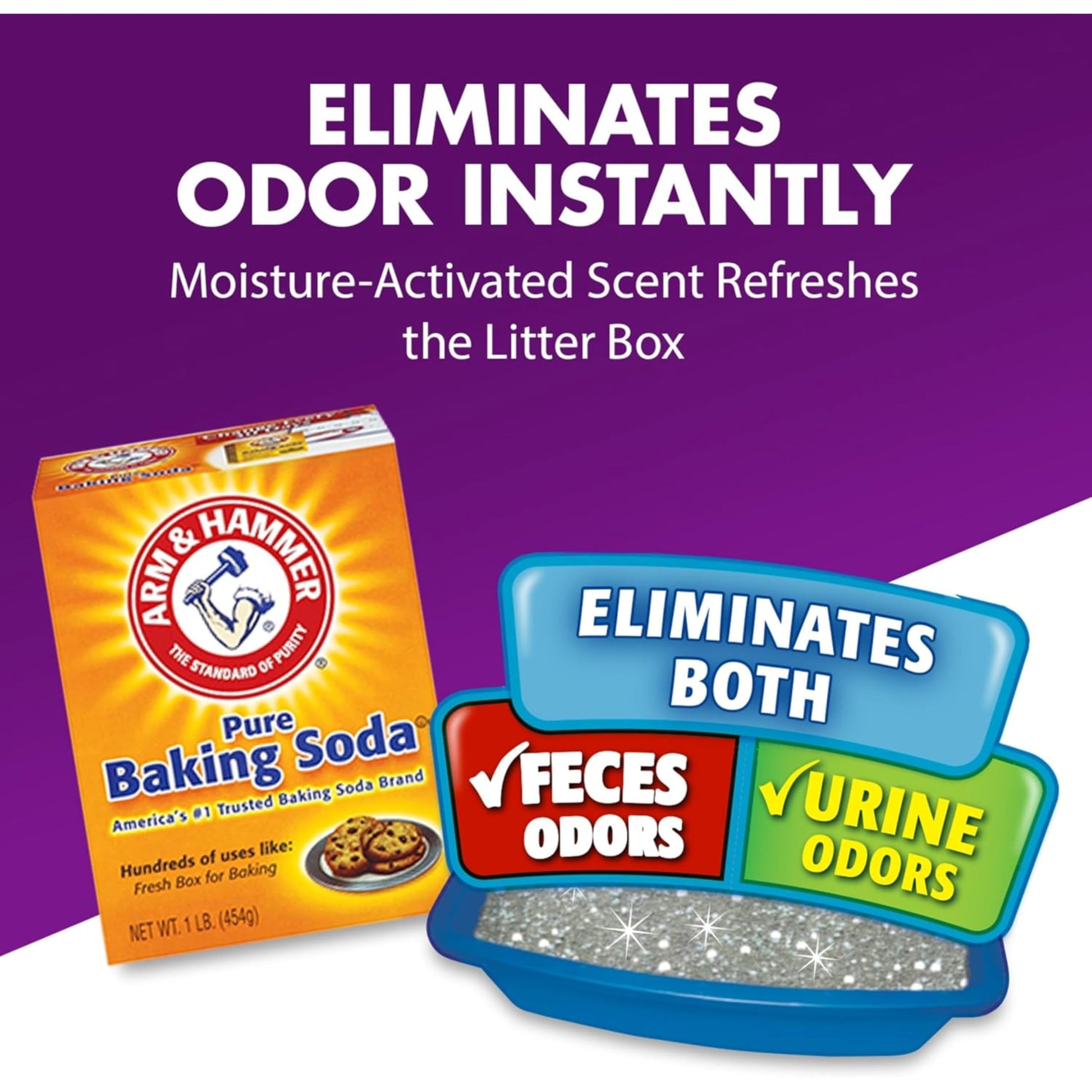 Buy now Arm & Hammer 40015029: Litter Deodorizer Double Duty 30 Oz at indiglob india