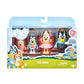 Buy now Bluey Pass The Parcel Figurine Toys Pack of 4, Character Toys with Bingo, Lucky’s Dad, and Lila Figures, Small Action Figures for Kids Ages 3+ The Show at indiglob india