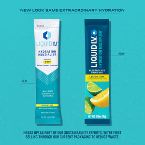 Buy now Liquid I.V.® Hydration Multiplier - Lemon Lime | Electrolyte Powder Drink Mix | 1 Pack (16 Servings) at indiglob india