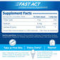 Lactaid Fast Act Lactose Intolerance Relief Chewables with Natural Lactase Enzyme (9000 FCC) to Prevent Gas, Bloating & Diarrhea Due to Lactose Sensitivity, On-The-Go, Vanilla Twist Flavor, 60 x 1 ct