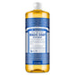Dr. Bronner's Pure-Castile Magic Liquid Soap- Made with Regenerative Organic Oils- For Body, Face, Hair, Dishes, Pets, Laundry Natural, Vegan, Non-GMO - Peppermint, 32 oz (2-Pack)