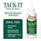 Aleene's Tack-It Over & Over Liquid Glue 4 fl oz, Repositionable and Removable Adhesive, Clear