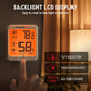 ThermoPro TP53 Digital Hygrometer Indoor Thermometer for Home, Temperature Humidity Sensor with Comfort Indicator & Max Min Records, Backlight Display Room Thermometer Humidity Meter, LCD