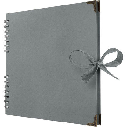 Bstorify Scrapbook Album 60 Pages (8 x 8 Inch) Brown Thick 200gsm Kraft Paper, Photo Album Scrapbook, Memory Book - Ideal for Your Scrapbooking Albums Art & Craft Projects