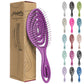Buy now Ninabella Detangle Hair Brush for Women & Men - Does not Pull - Straightening Brushes for Straight & Curly Hair - Unique Spiral Detangling Hairbrush - Green Regular berry at indiglob india