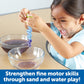 Learning Resources Sand & Water Fine Motor Set - Fidget Toys, Water Bin Play, Toddler Daycare Essentials Games Tools , Homeschool and Preschool, Montessori for Kids, Gifts for Boys and Girls