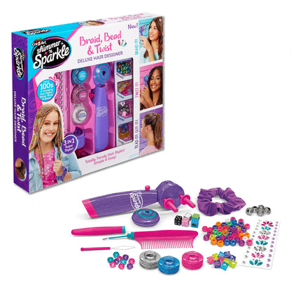 Buy now Shimmer ƒ??n Sparkle Braid Bead and Twist Deluxe Hair Designer at indiglob india