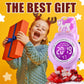 3D Cartoon Waterproof Kids Watches with Alarm - Best Toys Gifts for Girls Age 3-10