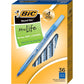 BIC Round Stic Xtra Life Blue Ballpoint Pens, Medium Point (1.0mm), 36-Count Pack of Bulk Pens, Flexible Round Barrel for Writing Comfort, No. 1 Selling Ballpoint Pens