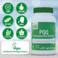 Health Thru Nutrition PQQ 20mg 120 Servings Pyrroloquinoline Quinone as PureQQ | Promotes Mitochondrial Biogenesis | Certified Vegan | Non-GMO Gluten Soy Free Capsules| Clean Label PQQ Supplement