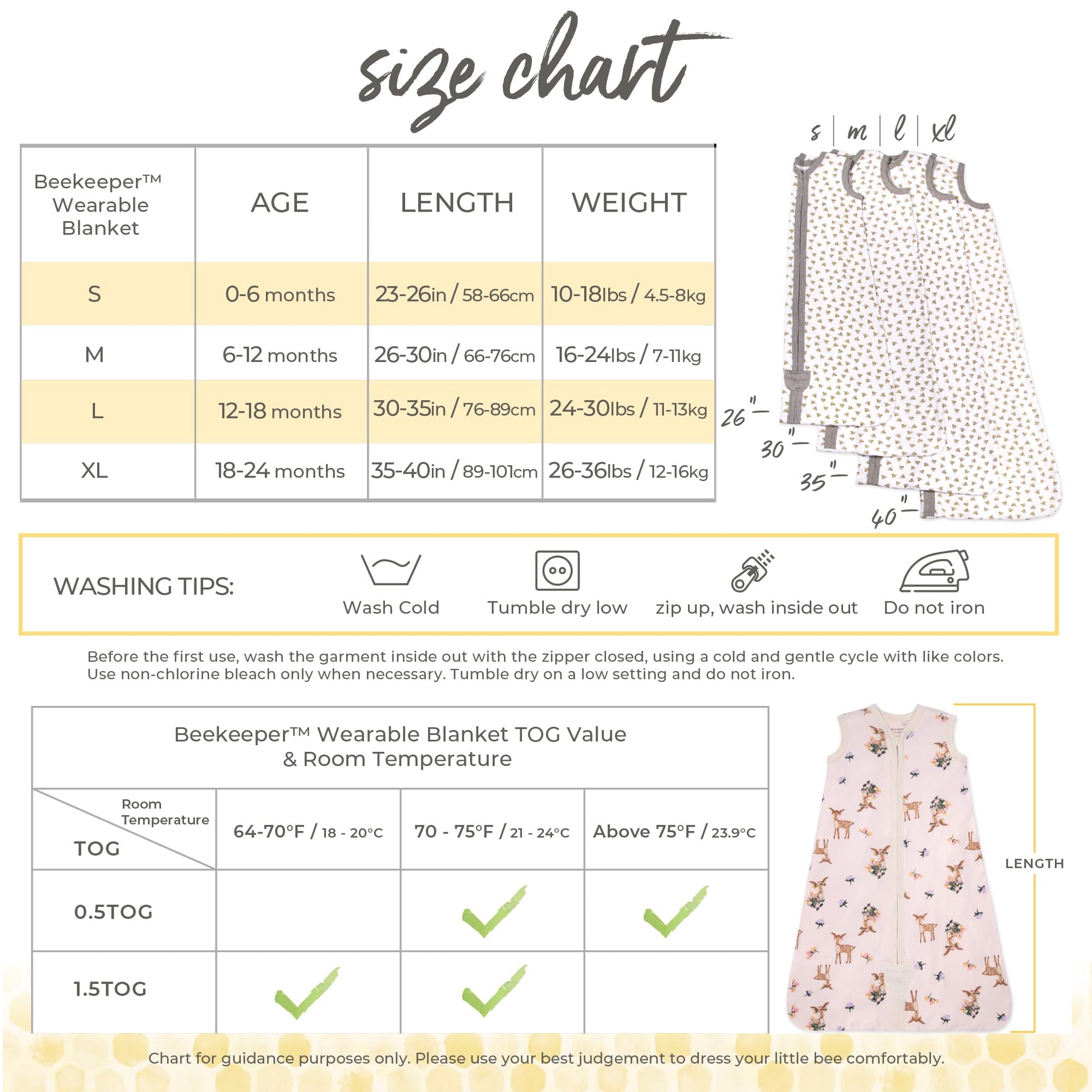 Buy now Burt's Bees Baby unisex-baby Beekeeper Wearable Blanket, 100% Organic Cotton, Swaddle Bag at indiglob india