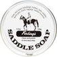 Fiebing's White Saddle Soap for Leather (3.5 oz Tin) - Leather Cleaner & Conditioner to Soften & Protect Leathercraft, Car Seat, Couch, Shoe & Saddles