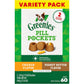 Greenies Pill Pockets for Dogs Large Size, Soft Dog Treats, Chicken Flavor, 15.8 oz. Pouch (60 Treats)