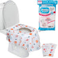 Buy now Toilet Seat Covers Disposable (12 Pack, Sports) - XL Waterproof Toilet Cover for Toddlers, Kids & Adults - Portable & Individually Wrapped for Travel, Potty Training & Public Restrooms 12 Pack Sports at indiglob india