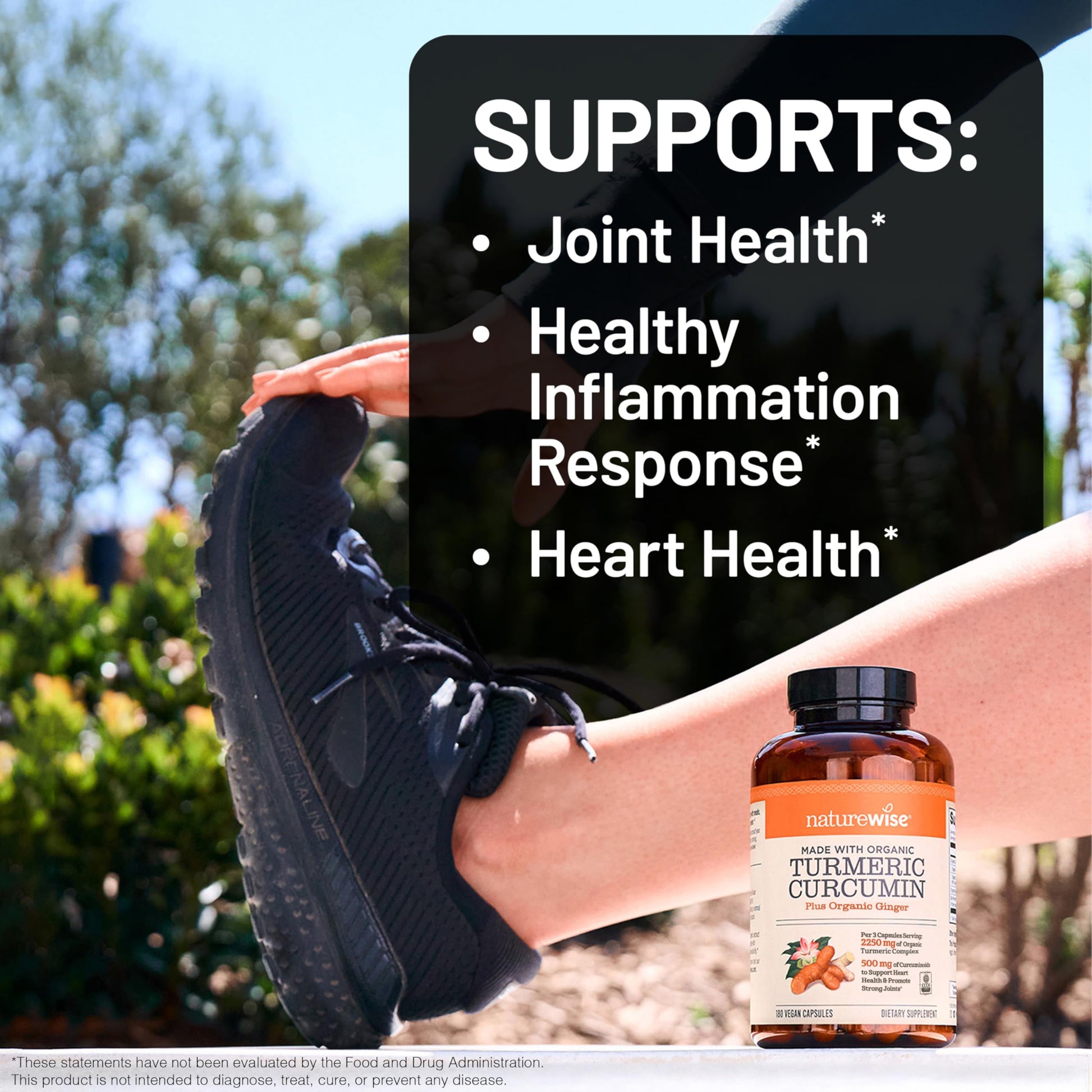 Buy now NatureWise Curcumin Turmeric 2250mg - 95% Curcuminoids & BioPerine Black Pepper Extract for Advanced Absorption - Daily Joint and Immune Health Support - Vegan, Non-GMO, 180 Count[60-Day Supply] at indiglob india