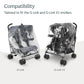Buy now UPPAbaby G-Link and G-Link V2 Rain Shield Waterproof and Windproof Coverage Ventilated Design Quick Attachment Easy Access to Child at indiglob india