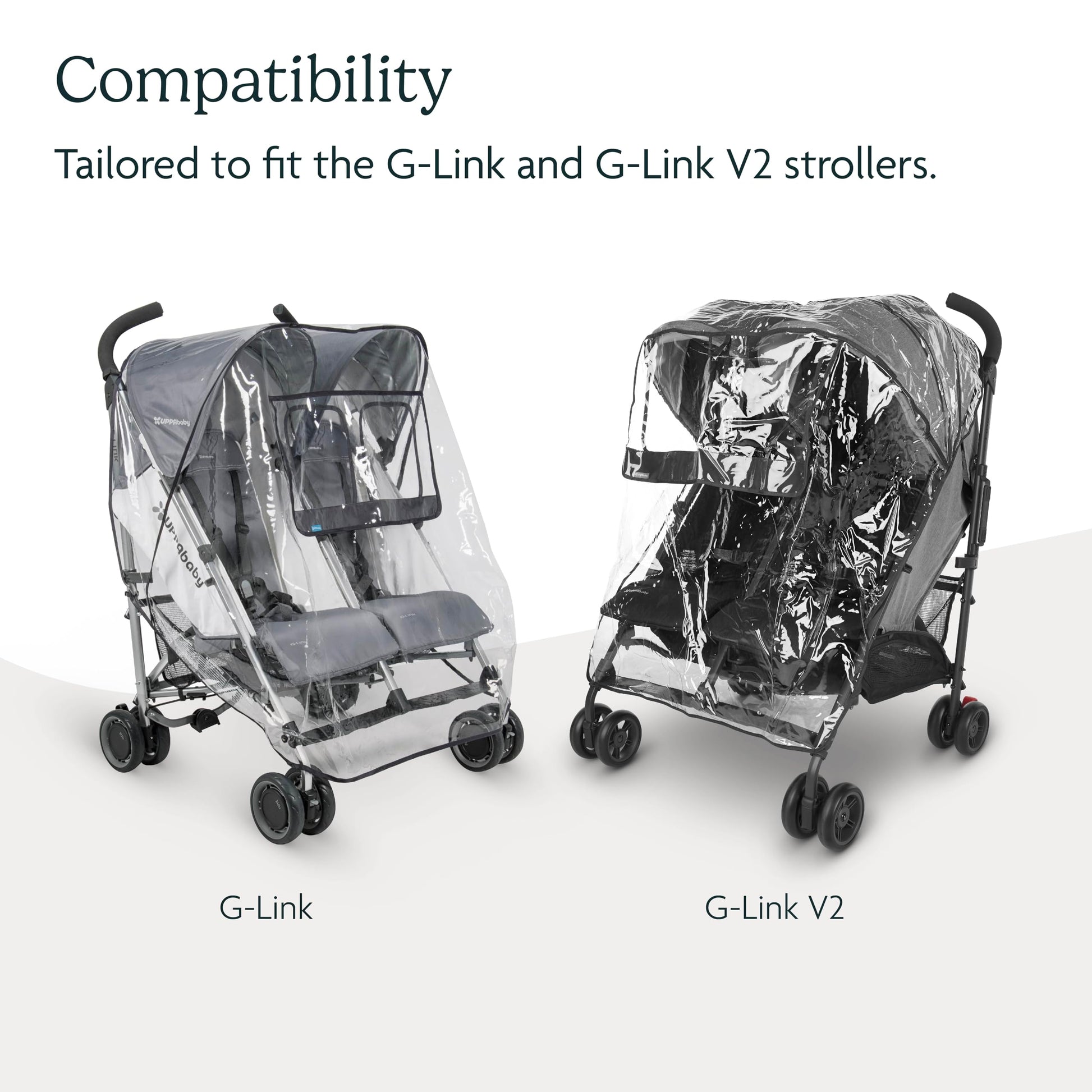 Buy now UPPAbaby G-Link and G-Link V2 Rain Shield Waterproof and Windproof Coverage Ventilated Design Quick Attachment Easy Access to Child at indiglob india