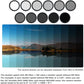 JJC 40.5mm ND Filter ND2-2000 VND Variable Neutral Density Adjustable Fader for Sony ZV-E10 II ZVE10 A7CII A7C ZV-E1 ZVE1 ZV-1F A6400 A6300 A6100 A6000 with E 16-50mm Kit Lens or FE 28-60mm Kit Lens
