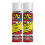 Buy now Flex Seal, 14 oz, Clear, Stop Leaks Instantly, Transparent Waterproof Rubber Spray On Sealant Coating, Perfect for Gutters, Wood, RV, Campers, Roof Repair, Skylights, Windows, and More White 17 oz (Pack of 2) at indiglob india