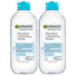 Buy now Garnier Micellar Water for Waterproof Makeup, Hydrating Facial Cleanser & Makeup Remover, Suitable for Sensitive Skin, Vegan, Cruelty Free, 13.5 Fl Oz (400mL), 2 Count 13.5 Fl Oz (Pack of 2) at indiglob india