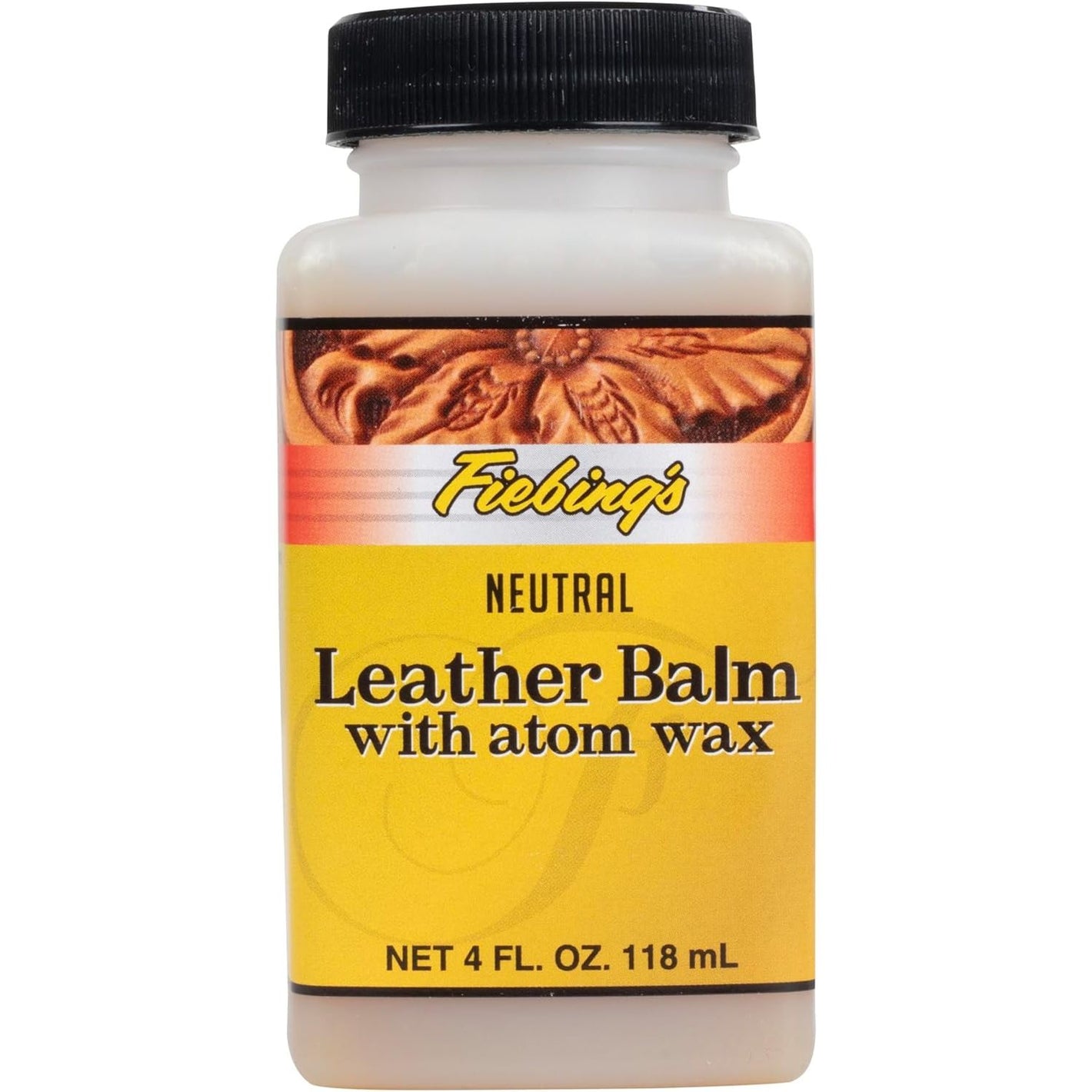 Buy now Fiebing's Leather Balm (4 oz) - Liquid Atom Wax Top Finish Conditioner for Neutral Recoloring All Smooth Leathercraft - Restore, Soften, Polish Car, Furniture, Boot, Purse with Natural Mellow Finish at indiglob india