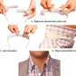 Buy now Slick Collar Shirt Collar Support System set with 3 adjustable, 10 premium Collar Stays & a Durable tin Travel EDC Box in White at indiglob india