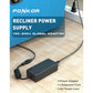 Buy now Recliner Power Supply, Ponkor AC/DC Switching Power Supply Transformer 2-pin 29V 2A Adapter with Extension Cord for Lift Chair or Power Recliner Limoss OKIN at indiglob india