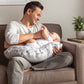 Buy now Boppy Nursing Pillow Cover, Premium Quick-Dry Fabric, Gray Elephants, Fits The Original Support Boppy Pillow for Breastfeeding and Bottle Feeding, Cover Only at indiglob india
