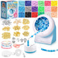 Buy now Tilhumt Bead Spinner, 2112Pcs Beading Set for Making 18 Friendship Bracelets, Bracelet Making Kit with 12 Colors Polymer Clay Beads, Crafts for Birthday Gift Choice, Patent Design Corded 3824Pcs Blue Kit at indiglob india