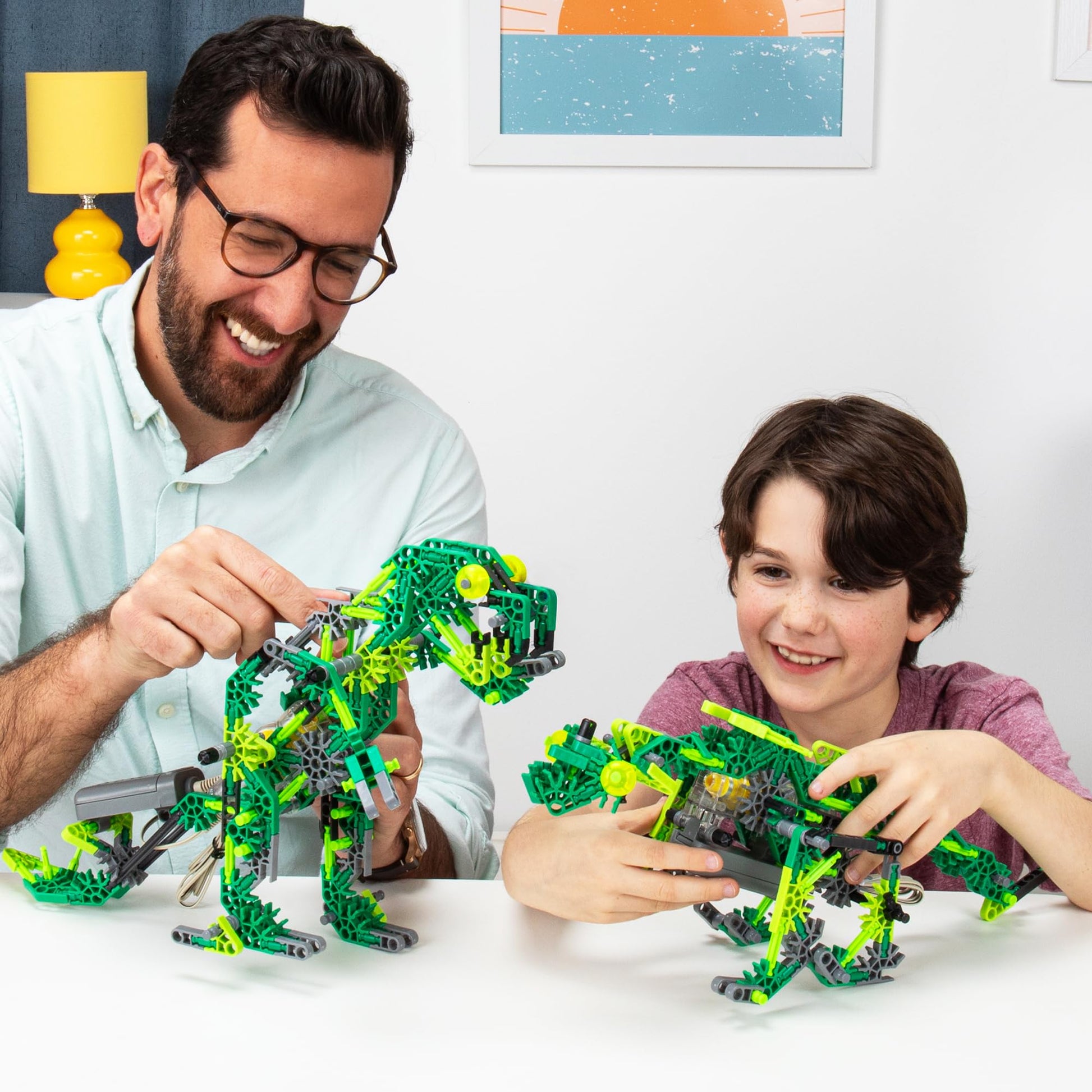 Buy now K'NEX Dynamic Dinos 6-in-1 Building Set - STEM Building Kit, Kid Construction, Creative Play Toy‚ Ages 8+ at indiglob india