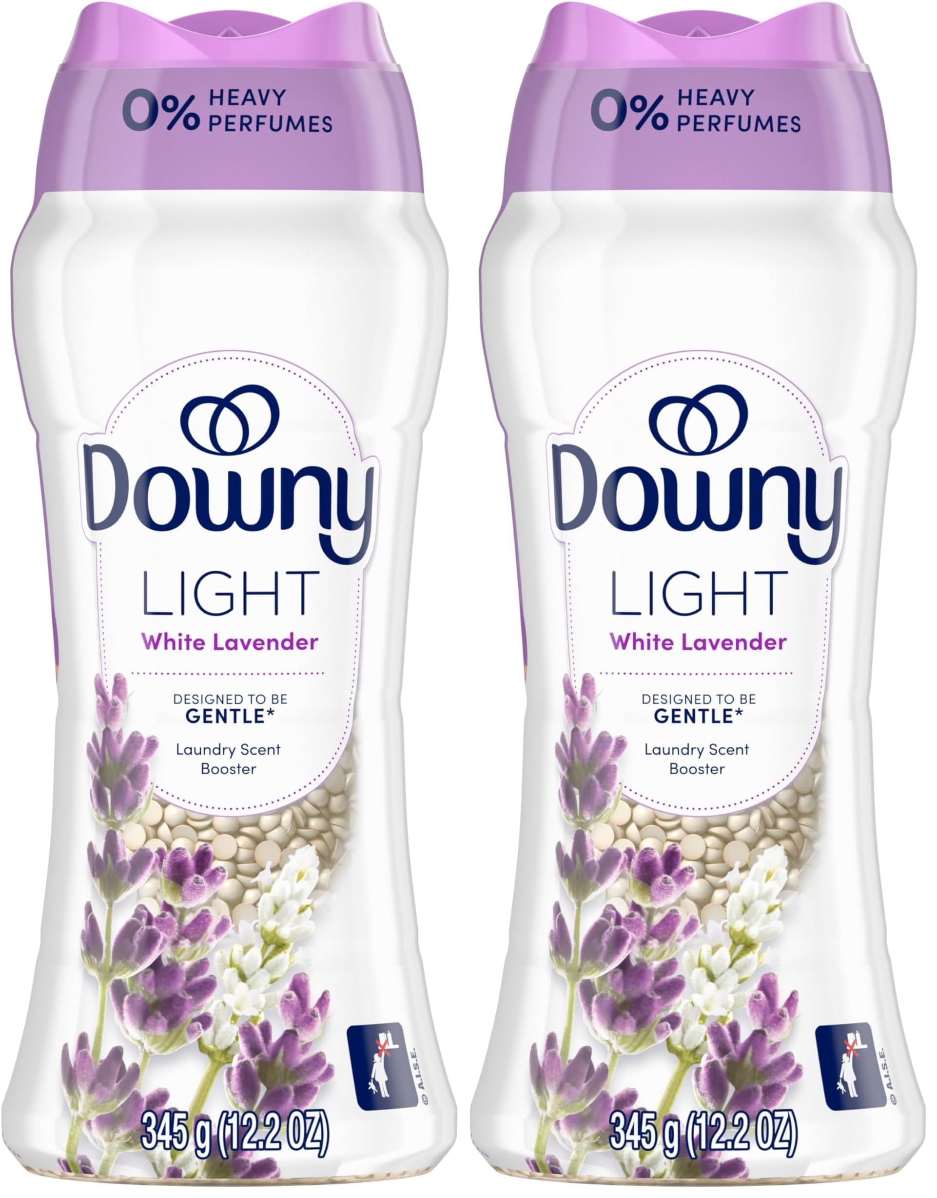 Buy now Downy Light Laundry Scent Booster Beads, Ocean Mist Scent, 24 OZ, In-Wash Fabric Beads Designed To Be Gentle With A Light Boost Of Scent, No Heavy Perfumes White Lavender 12.2 Ounce (Pack of 2) at indiglob india