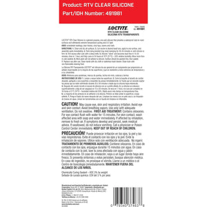 Buy now Loctite 37463 Clear RTV Silicone Adhesive/Sealant Tube - 80 ml at indiglob india