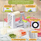 Buy now Brieftons 7-Blade Vegetable Spiralizer: Strongest-Heaviest Spiral Slicer, Best Veggie Pasta Spaghetti Maker for Low Carb/Paleo/Gluten-Free Meals, With Container, Lid, Blade Caddy & 4 Recipe Ebooks at indiglob india