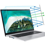 Buy now F FORITO 2-Pack 15.6 Inch Anti Blue Light Laptop Screen Protector, Eye Protection Anti Glare Matte Computer Screen Cover for 15.6" Laptop with 16:9 Aspect Ratio, Reduce Eye Strain and Touch Sensitive 17.3 Inch (Diagonal) - 16:9 Aspect Ratio Transparent at indiglob india