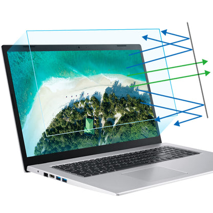 Buy now F FORITO 2-Pack 15.6 Inch Anti Blue Light Laptop Screen Protector, Eye Protection Anti Glare Matte Computer Screen Cover for 15.6" Laptop with 16:9 Aspect Ratio, Reduce Eye Strain and Touch Sensitive 17.3 Inch (Diagonal) - 16:9 Aspect Ratio Transparent at indiglob india